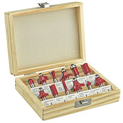 Набор фрез по дереву ACTW09-012B  P.I.T., 12шт.