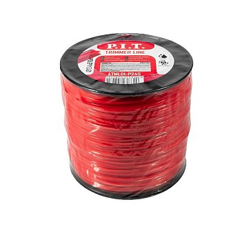 Изображение товара Леска для триммера P.I.T. ATML01-P245, звезда, 2,4 мм, 570 м