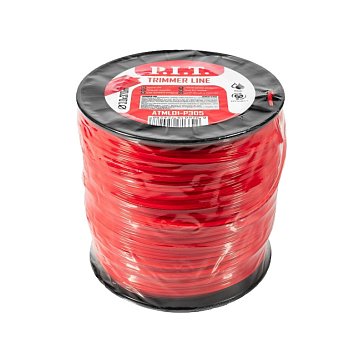 Изображение товара Леска для триммера P.I.T. ATML01-P305, звезда, 3 мм, 370 м, красная