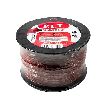 Изображение товара Леска для триммера P.I.T. ATML01-D24L двухцветная 2,4мм 340м катушка
