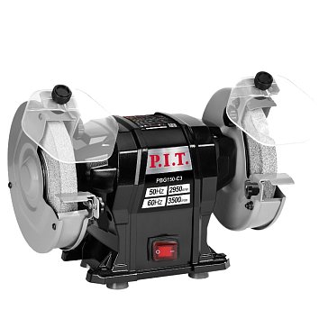 Изображение товара Станок точильный электрический P.I.T. PBG150-C3 (300 Вт, 3500 об/мин)