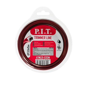 Изображение товара Леска для триммера P.I.T. ATML01-D30M 15 м квадратная высокая износостойкость