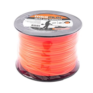 Изображение товара Леска для триммера Maxpiler MLB-33003N 3 мм квадрат 152 м оранжевая