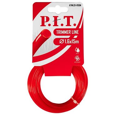 Изображение товара Леска для триммера P.I.T. ATML01-R16M, круг 15 м 1,6 мм, картон