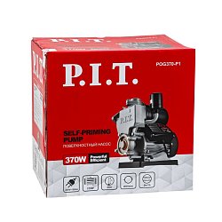 Станция насосная электрическая P.I.T. POG370-P1 (370Вт, напор 30м, бак 2л, 33л/мин, реле давления)