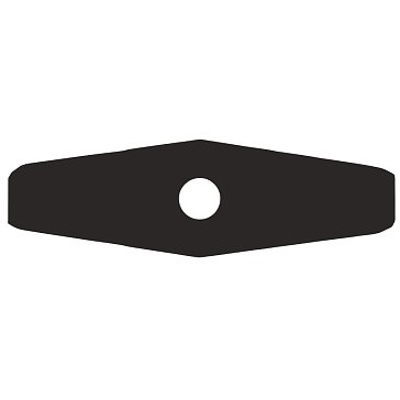 Изображение товара Двухлопастной нож для триммера Maxpiler MX2300201 230 мм 25.4 мм