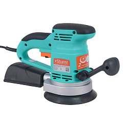 Эксцентриковая шлифовальная машина Sturm OS8120R (мощность 450 Вт, вес 2,65 кг, напряжение 220В)