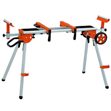 Изображение товара Стол рабочий для торцовочной пилы Maxpiler MMSS-01 (алюминиевый, универсальный, складной, регулировка длины)