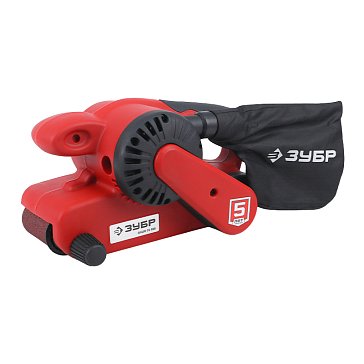 Изображение товара Ленточно-шлифовальная машина Зубр ЗЛШМ-76-950, мощность 950 Вт, длина ленты 533 мм