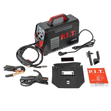 Изображение товара Сварочный полуавтомат P.I.T. PMIG145-С, 4.0 кВт, 145А, ПВ-60, MMA 1.6-4мм, MIG 0.8-1.0мм