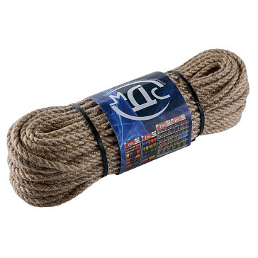 Изображение товара Шнур джутовый МДС 00-00001082, 4 мм, 40 метров 