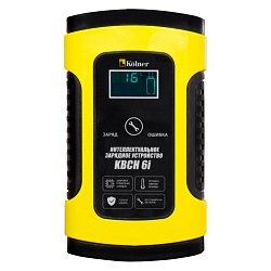 Устройство зарядное для аккумуляторный батарей Kolner KBCH 6i  4610092012346, 6А, 12В, мощность 90Вт