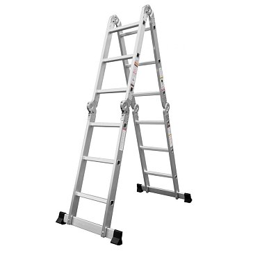 Изображение товара Лестница аллюминевая многофункциональная Startul ST9732-03, 4х3 ступ. (стрем.-175см, лестн.-360см) 10,5кг