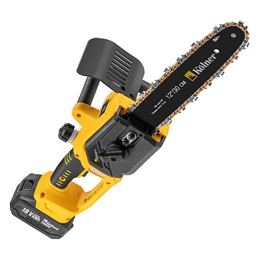 Изображение товара Цепная аккумуляторная пила Kolner KCS 18BL-30-2K, 18V, 30см