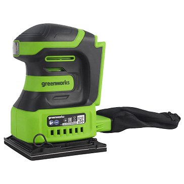 Изображение товара Плоскошлифовальная машина аккумуляторная Greenworks G24SS14