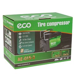 Компрессор автомобильный Eco AE-015-3