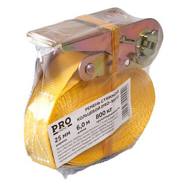 Изображение товара Ремень стяжной Pro Startul PRO-9015, кольцевой 0,8 т, 6 м