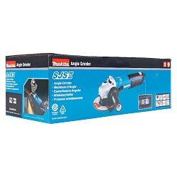 Шлифмашина угловая Makita GA5090X01 (1900 Вт, плавный пуск, регулировка и стабилизация оборотов, AFT, SJS II)