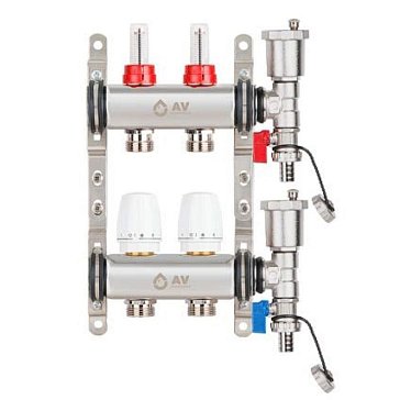 Изображение товара Коллекторная группа AV Engineering AVE136 AVE13600102, 2 выхода
