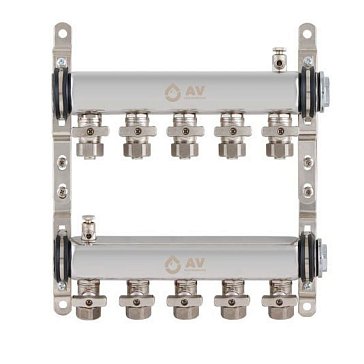 Изображение товара Коллекторная группа AV Engineering AVE134 AVE13400105, 5 выходов