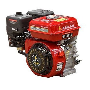 Изображение товара Двигатель бензиновый Asilak SL-170F-D19 7.0 л.с. (цилиндрический вал диам. 19 мм)