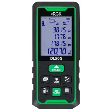 Изображение товара Лазерный дальномер-рулетка Rgk DL50G 