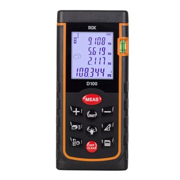 Изображение товара Лазерный дальномер с красным лучом Rgk D100 755658, с поверкой