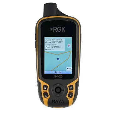 Изображение товара Rgk NV-20 туристический навигатор с GPS Глонасс Beidou 2,2 дюйма