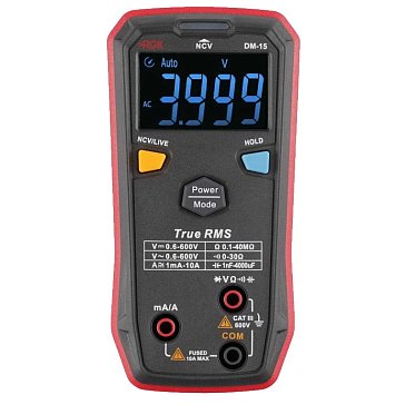 Изображение товара Мультиметр RGK DM-15 721494, с поверкой