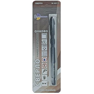 Изображение товара Сверло универсальное Trio-Diamond 440112, квадро, 12 мм