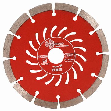 Изображение товара Диск алмазный отрезной Trio-Diamond серия Grand hot press GUS723, 150*22,23, сегментный