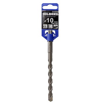 Изображение товара Бур по бетону Hilberg S10160, 10*160 мм, SDS-plus