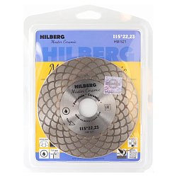 Диск алмазный отрезной Hilberg Master Сeramic HM521 (115х25х22,23)