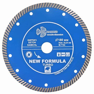 Изображение товара Диск алмазный отрезной Trio-Diamond T104, 180*22,23, турбо