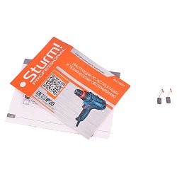 Сетевая дрель-шуруповерт Sturm ID2145PT "Проф" (патрон max 10 мм, мощность 450 вт, 1500 оборотов/мин, биты)