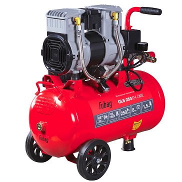 Изображение товара Компрессор безмасляный малошумный Fubag OLS 250/24 CM2 646070