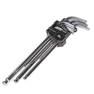 Изображение товара Набор удлиненных шестигранных ключей с шаром JTC JTC-3506, 1/16"-3/8", 9 шт