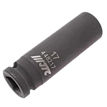 Изображение товара Головка торцевая ударная 1/2 дюйма 17 мм JTC JTC-448217 высокая