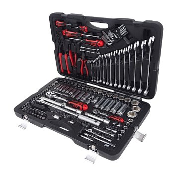 Изображение товара Профессиональный набор инструментов JTC-H145C 145 предметов для ремонта и автомастерских