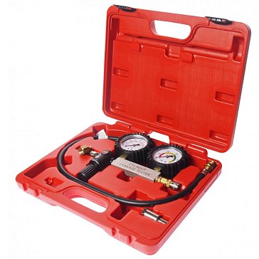 Изображение товара Набор инструментов для выявления утечек в цилиндрах JTC JTC-4208, диапазон 0-100PSI, в кейсе