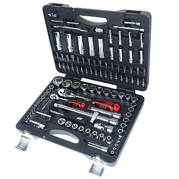 Изображение товара Набор 6-гранных головок торцевых и вставок JTC JTC-H110B-B72, 1/4" & 1/2" в кейсе, 110шт