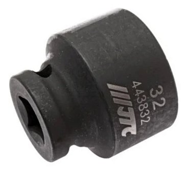 Изображение товара Головка торцевая ударная JTC JTC-443832 1/2 дюйма 32 мм
