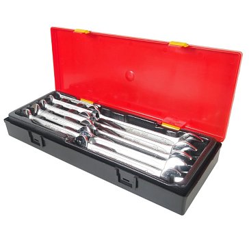 Изображение товара Набор рожковых двухсторонних ключей JTC JTC-K6103, в кейсе, 10 предметов