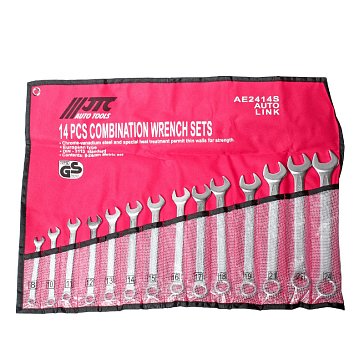 Изображение товара Набор ключей комбинированных JTC AE2414S 14 предметов 8-24 мм