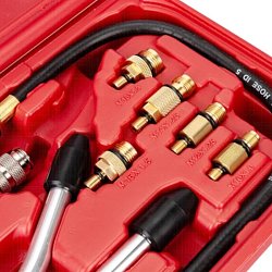 Компрессометр для бензиновых двигателей JTC JTC-4077A, с набором адаптеров