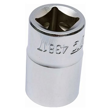 Изображение товара Головка торцевая JTC 43817 17мм 6-гранная 1/2 дюйма 38мм