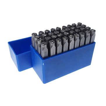 Изображение товара Буквенные клейма JTC JTC-JW0915-6 6мм кириллица для маркировки высокое качество