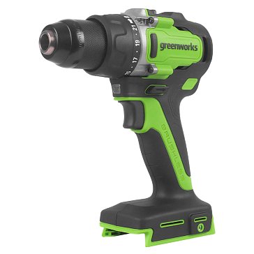 Изображение товара Дрель-шуруповерт аккумуляторная Greenworks GD24DD90 24В без АКБ и ЗУ