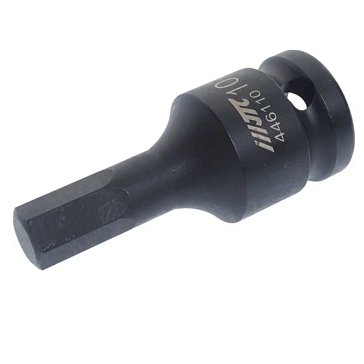Изображение товара Головка торцевая ударная JTC JTC-446110, HEX, 1/2", H-10, диаметр 25, длина 60мм 