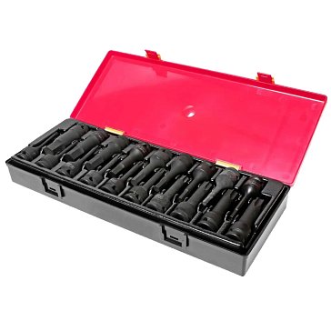 Изображение товара Набор головок торцевых JTC JTC-K4191 1/2" TORX, HEX, ударных 19 предмет., кейс